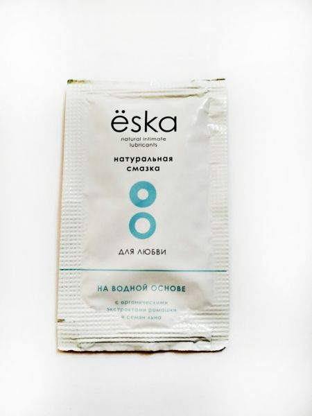 Натуральный лубрикант на водной основе Ёska - 7 мл. - Eska - купить с доставкой в Новороссийске