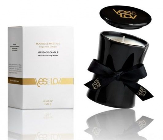 Массажная свеча Titillating Massage Candle - 120 мл. - YESforLOV - купить с доставкой в Новороссийске