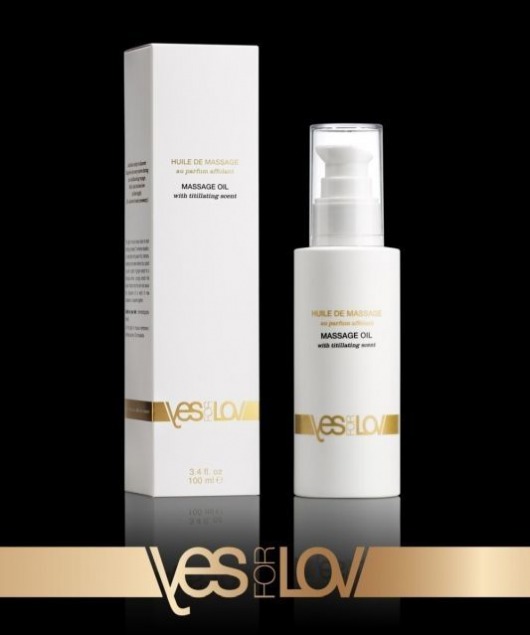 Массажное масло TITILLATING MASSAGE OIL - 100 мл. - YESforLOV - купить с доставкой в Новороссийске
