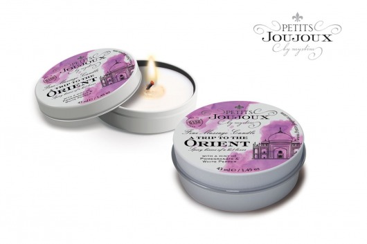 Массажная свеча Petits Joujoux Orient с ароматом граната и белого перца - 33 гр. - MyStim - купить с доставкой в Новороссийске
