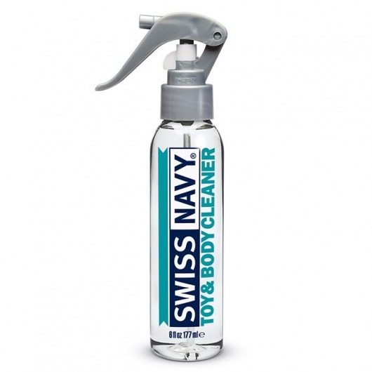 Очищающий спрей для игрушек и тела Swiss Navy Toy   Body Cleaner - 177 мл. - Swiss navy - купить с доставкой в Новороссийске