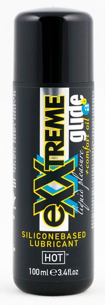 Анальная смазка на силиконовой основе Exxtreme Glide - 100 мл. - HOT - купить с доставкой в Новороссийске