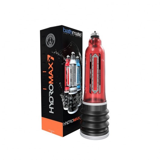 Красная гидропомпа HydroMAX7 - Bathmate - в Новороссийске купить с доставкой