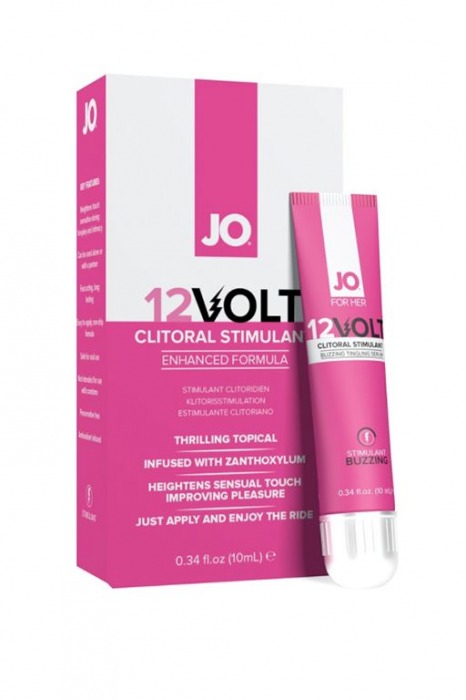 Возбуждающая сыворотка мощного действия JO Volt 12V - 10 мл. - System JO - купить с доставкой в Новороссийске