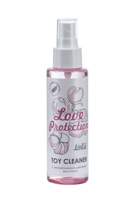 Гигиенический антисептический лосьон Toy cleaner - 110 мл. - Lola Games - купить с доставкой в Новороссийске