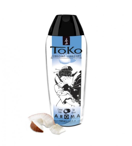 Интимный гель TOKO Cononut Water с ароматом кокоса - 165 мл. - Shunga - купить с доставкой в Новороссийске